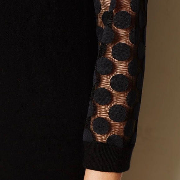 Anthropologie Sparrow Dotlace Pullover Sweater Size M - Picture 4 of 10